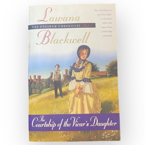 The Courtship of the Vicar’s Daughter - Lawana Blackwell- Novel Book - Picture 1 of 3